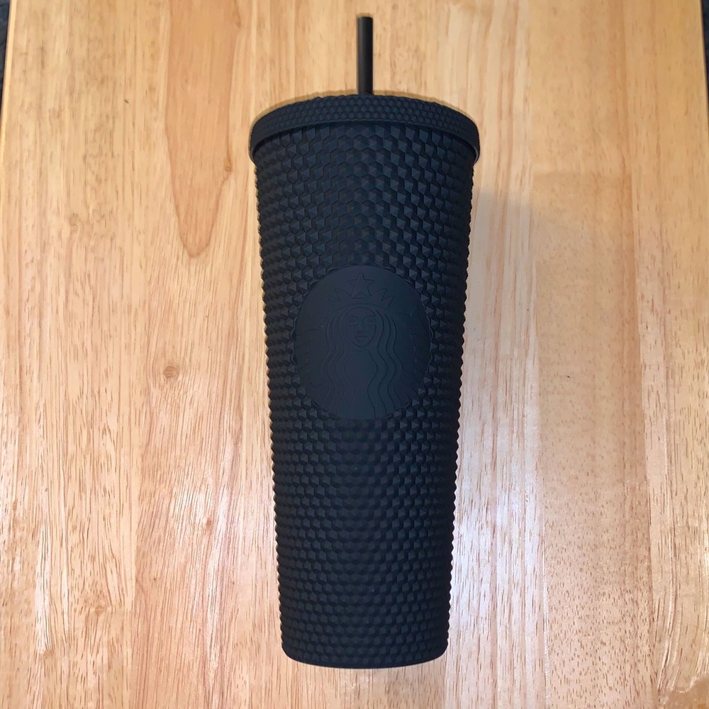 Starbucks Matte Black Studded Tumbler NWT